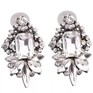 Special Occasion Earrings CRYSTAL STATEMENT POST EARRINGS #171